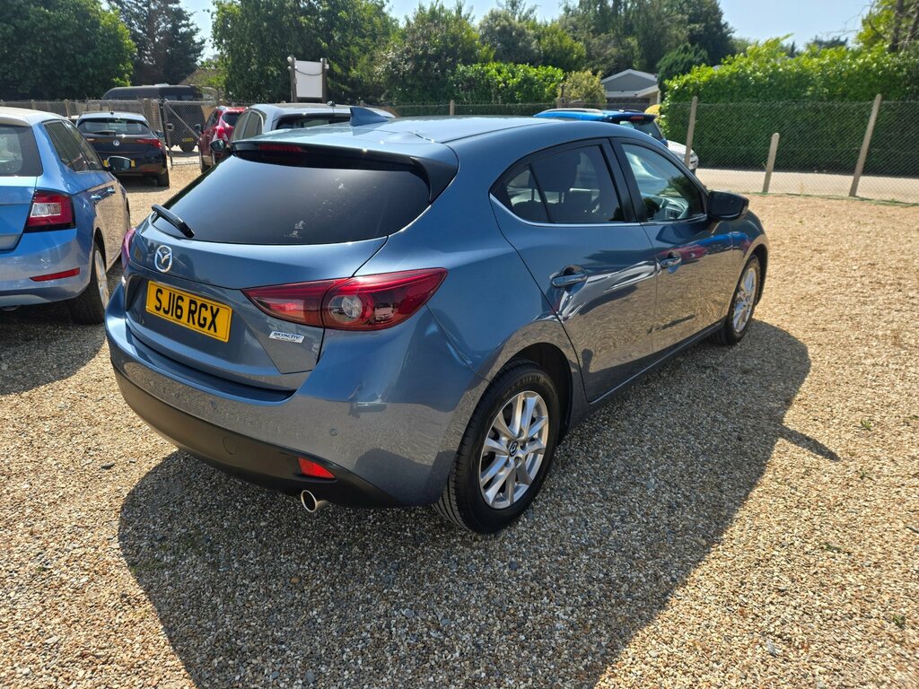 Mazda 3 2.0 Skyactiv-g Se-l Nav Hatchback Manua Blue #5