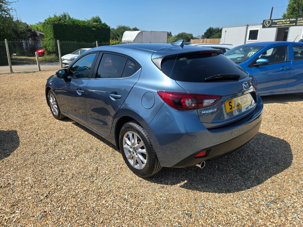 Mazda 3 2.0 Skyactiv-g Se-l Nav Hatchback Manua Blue #4