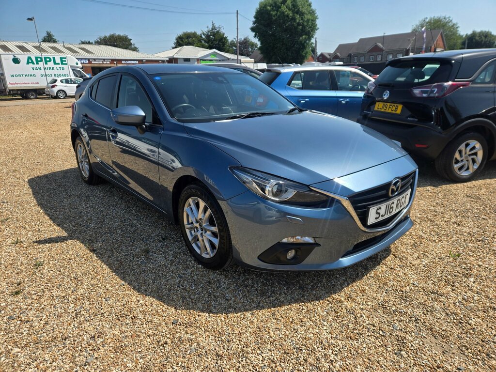 Mazda 3 2.0 Skyactiv-g Se-l Nav Hatchback Manua Blue