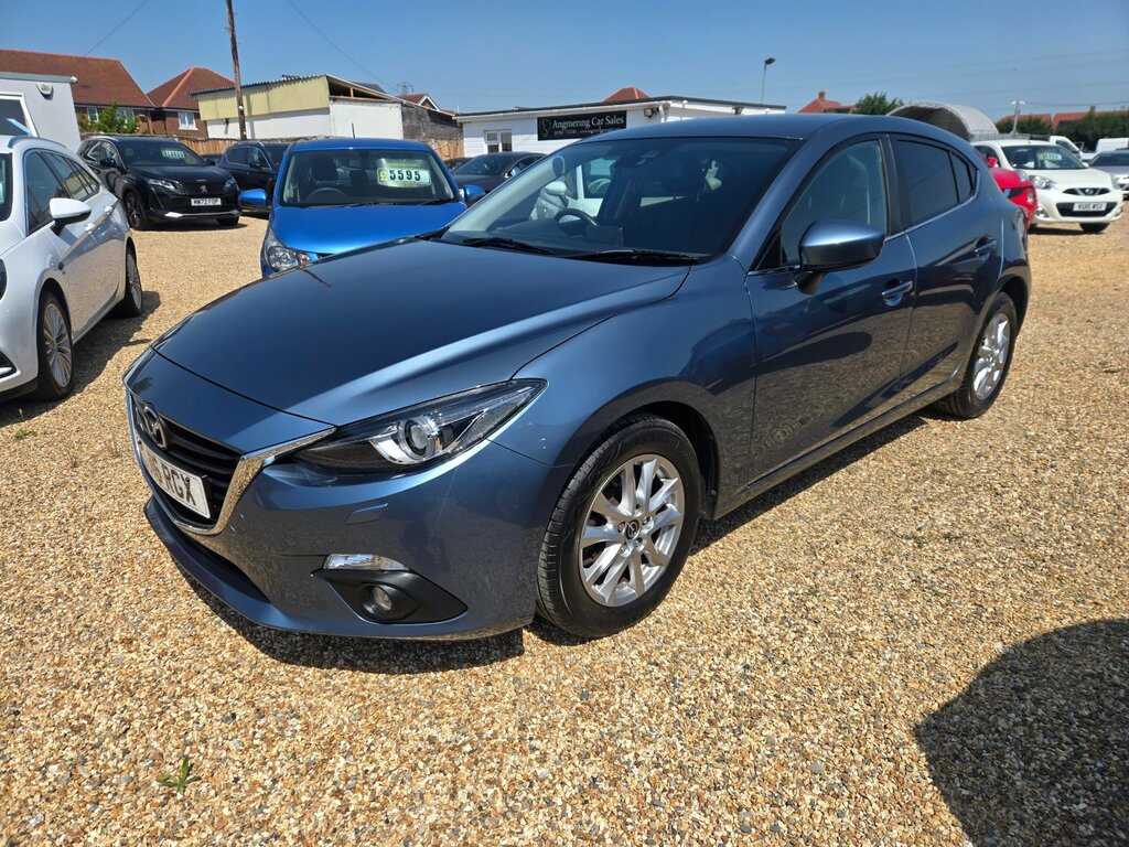Mazda 3 2.0 Skyactiv-g Se-l Nav Hatchback Manua Blue #3