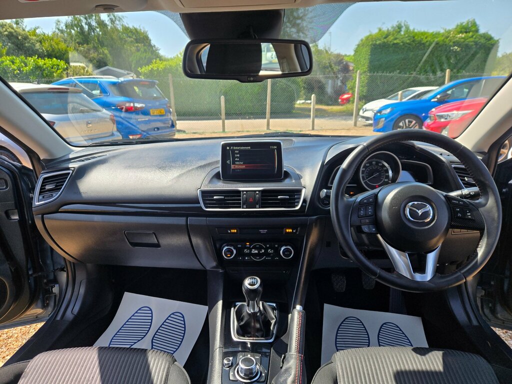 Mazda 3 Hatchback 2.0 Skyactiv-g Sport Black Euro 6 Ss Red #23