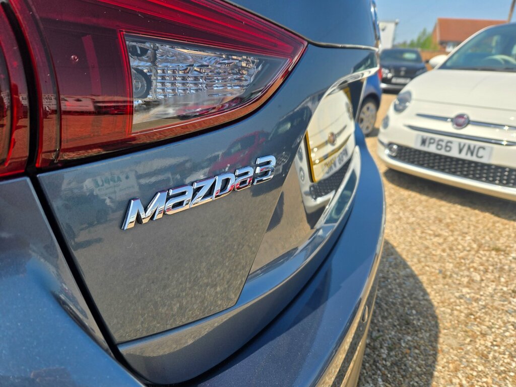 Mazda 3 Hatchback 2.0 Skyactiv-g Sport Black Euro 6 Ss Red #7