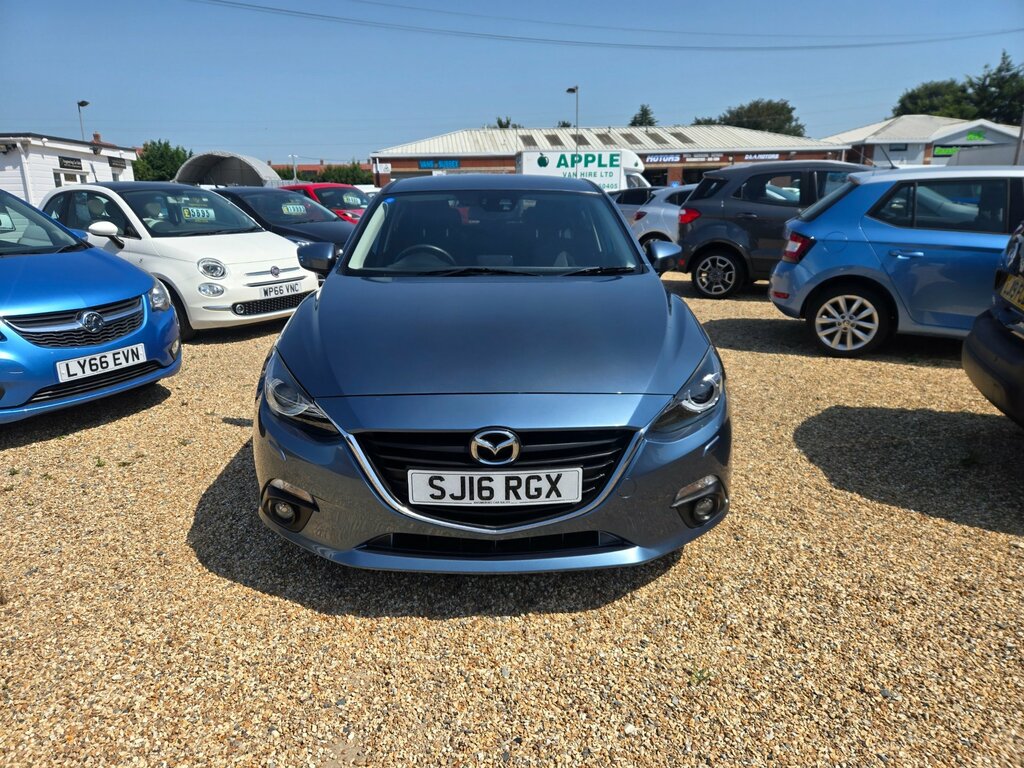 Mazda 3 2.0 Skyactiv-g Se-l Nav Hatchback Manua Blue #2