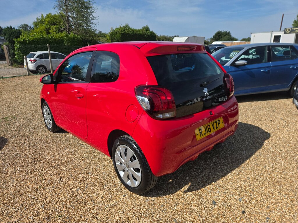 Peugeot 108 1.0 Active Hatchback Euro 6 72 Red #2