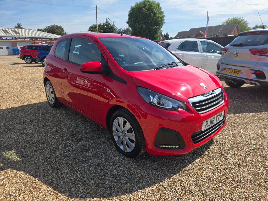 Peugeot 108 1.0 Active Hatchback Euro 6 72 Red #4