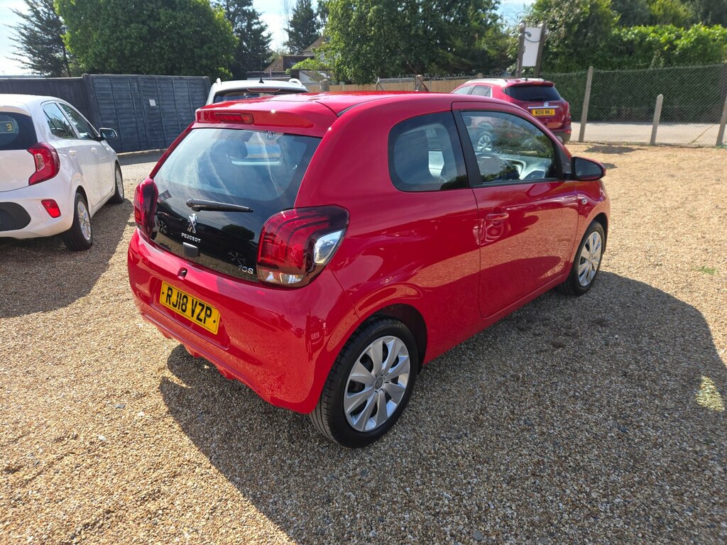 Peugeot 108 1.0 Active Hatchback Euro 6 72 Red #3