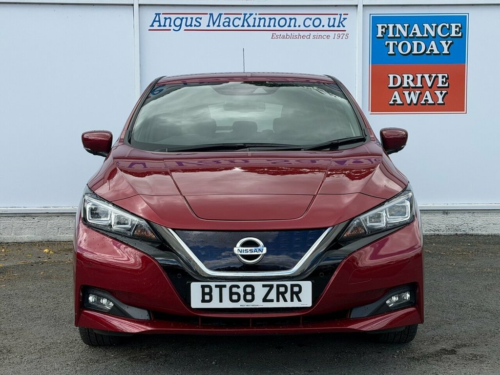 Nissan Leaf Hatchback BT68ZRR Red #3