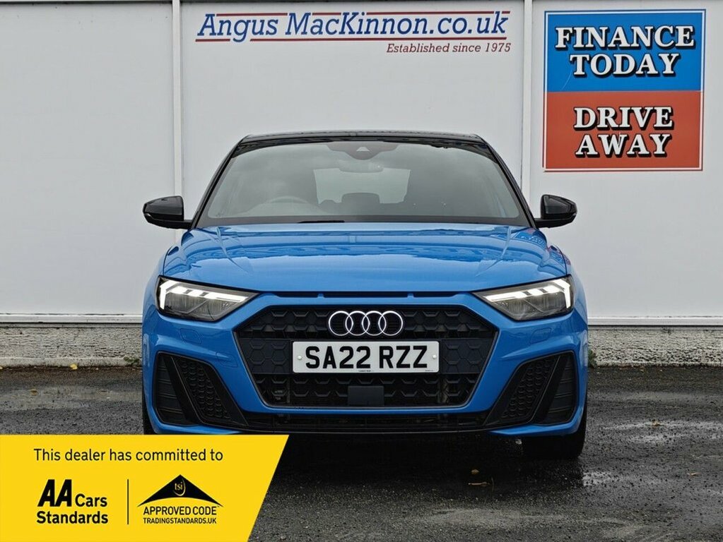 Audi A1 1L Black Edition SA22RZZ Blue #3