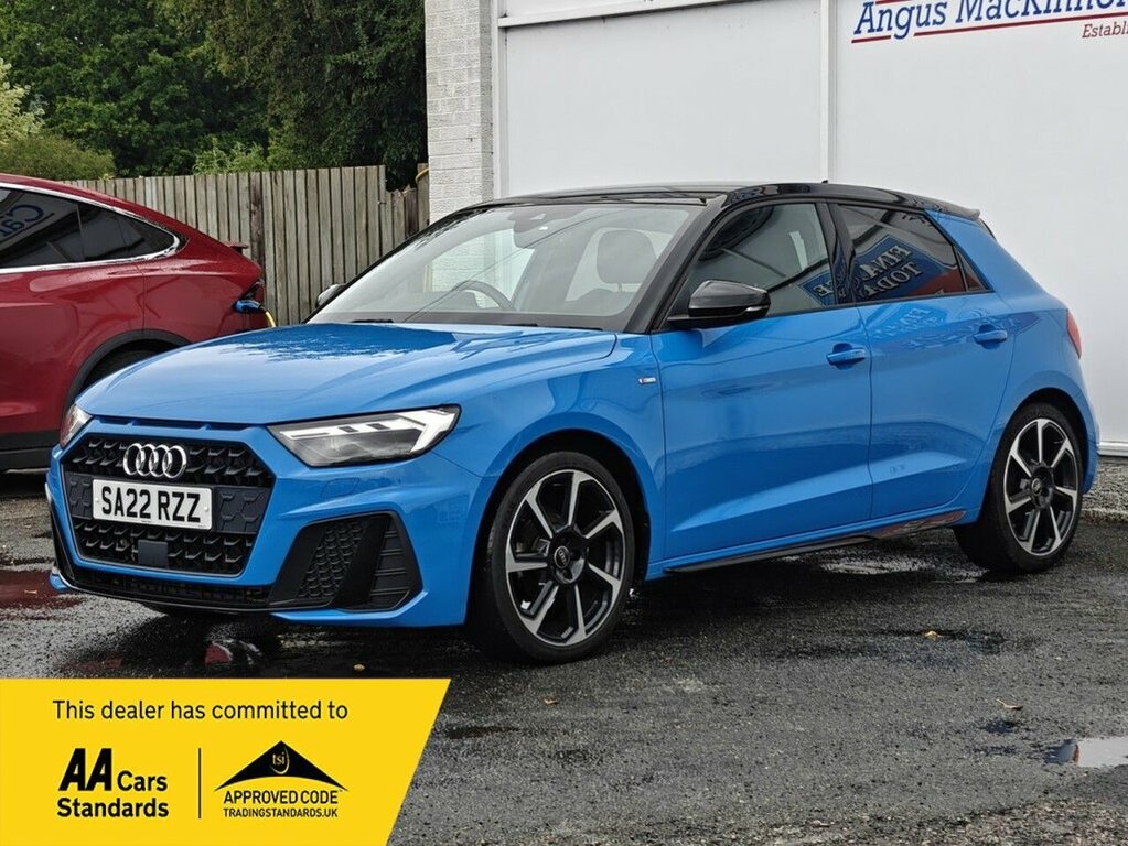 Audi A1 1L Black Edition SA22RZZ Blue #4