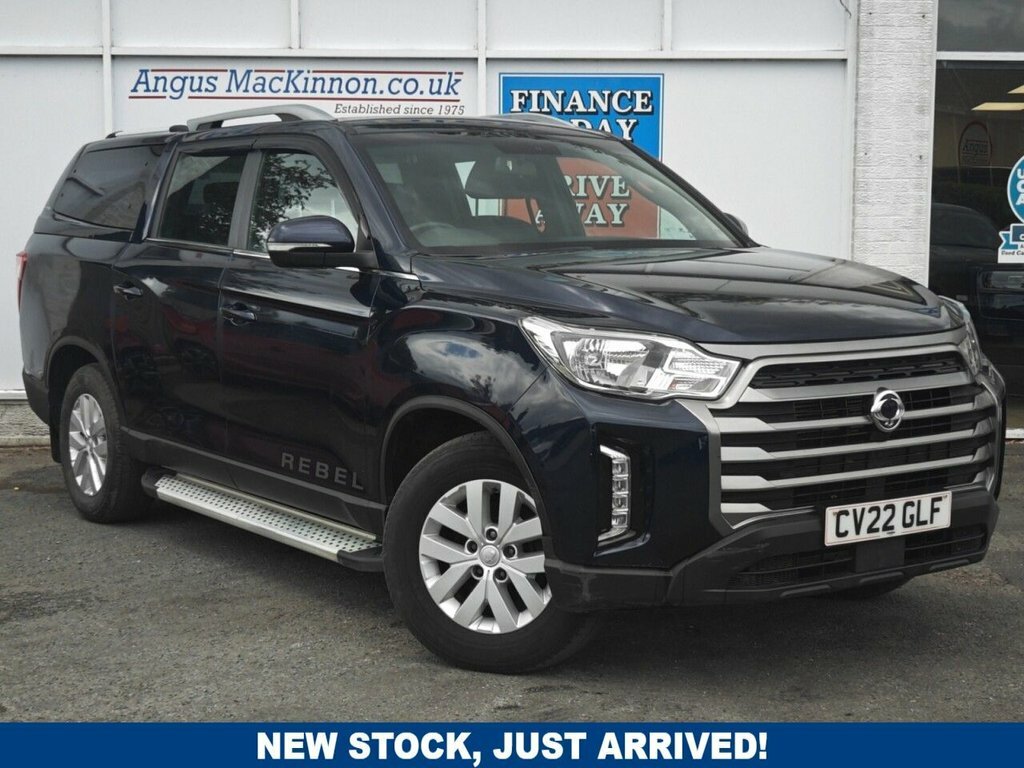 SsangYong Musso 2.2L Rebel Blue