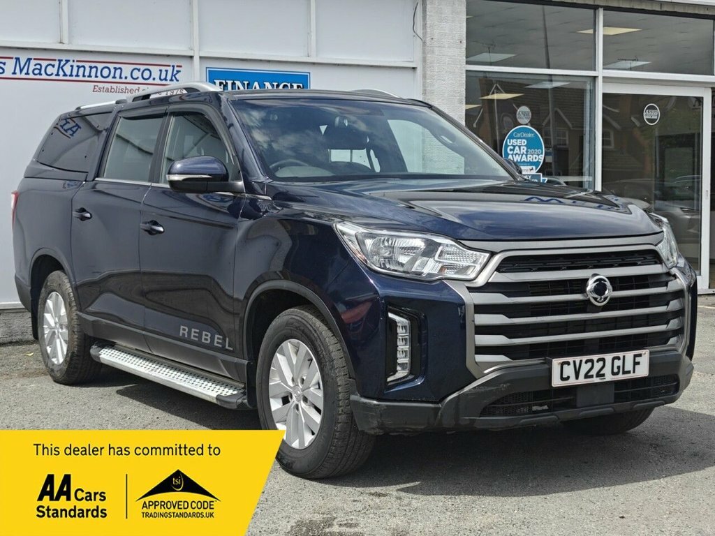 SsangYong Musso 2.2L Rebel Blue #5