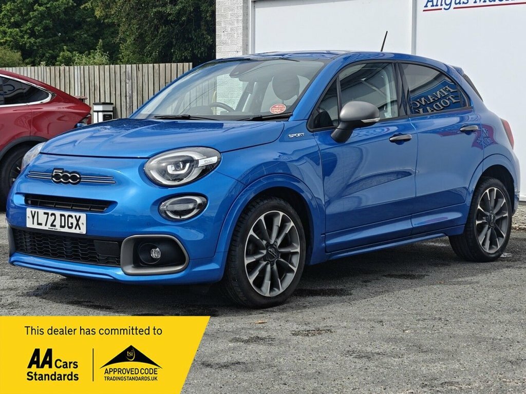 Fiat 500X 1L Sport YL72DGX Blue #4