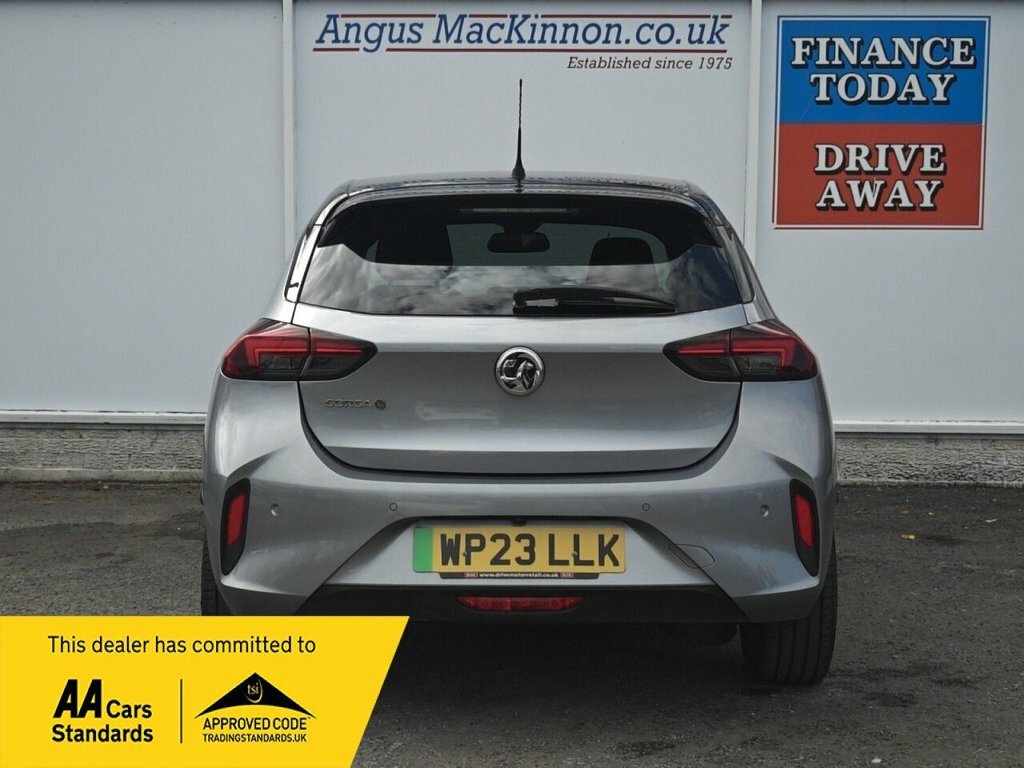 Vauxhall Corsa-e Hatchback WP23LLK Grey #6
