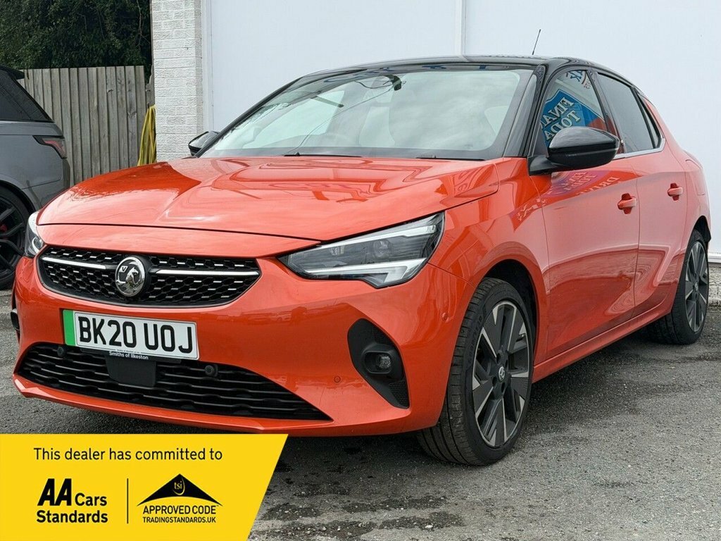 Vauxhall Corsa-e Corsa E Elite Nav BK20UOJ Orange #4