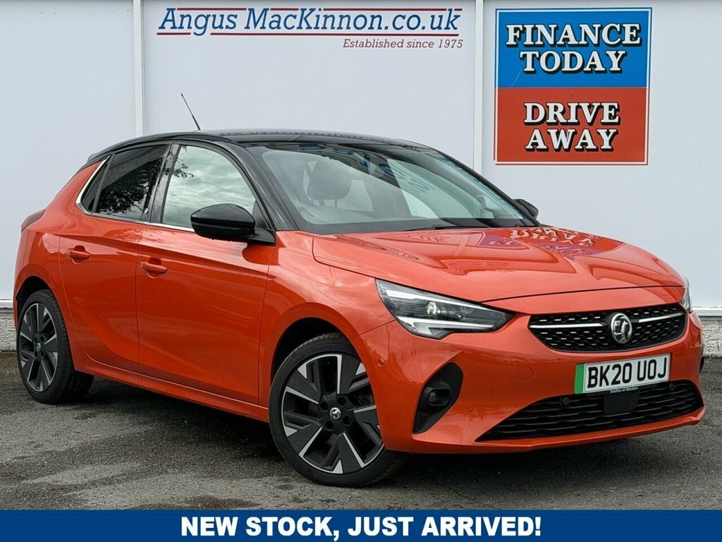 Vauxhall Corsa-e Corsa E Elite Nav Orange
