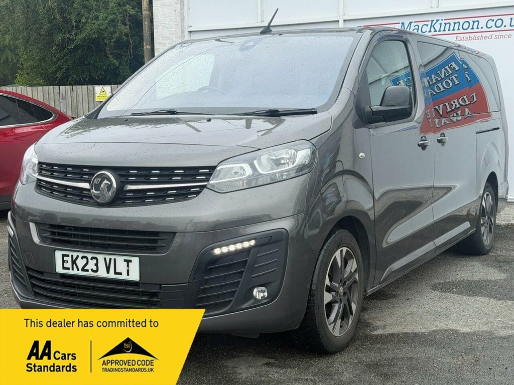 Vauxhall Vivaro Mpv EK23VLT Grey #4