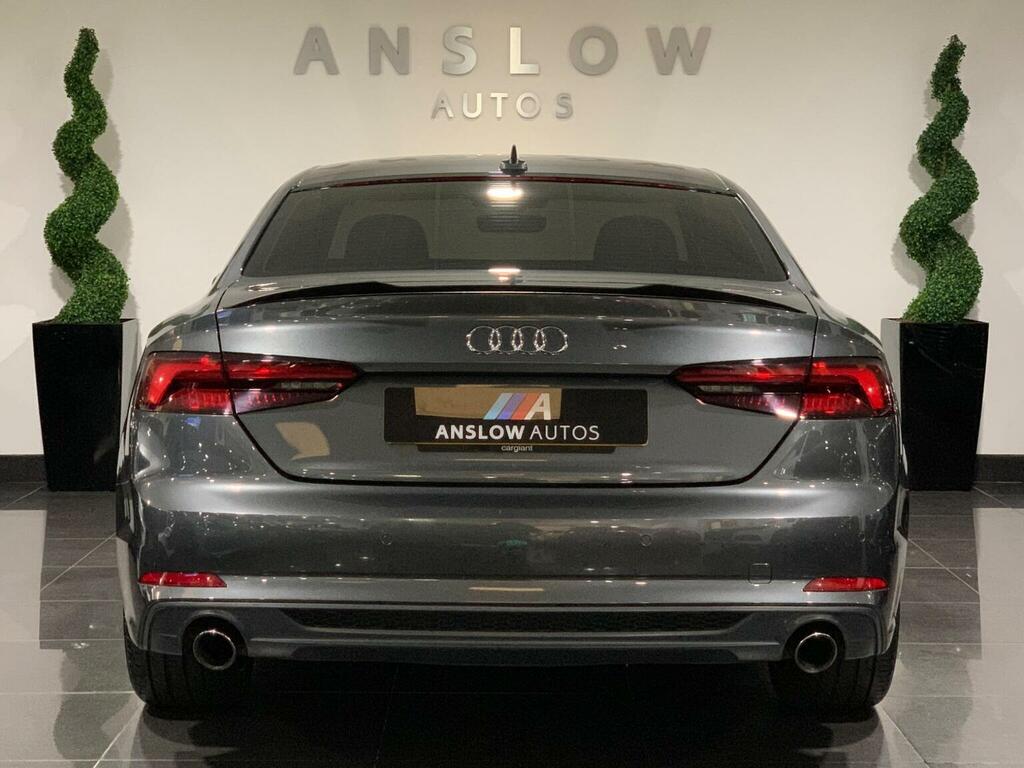 Audi A5 Coupe 2.0 Tfsi S Line S Tronic Quattro Euro 6 Ss OE67VGG Grey #4