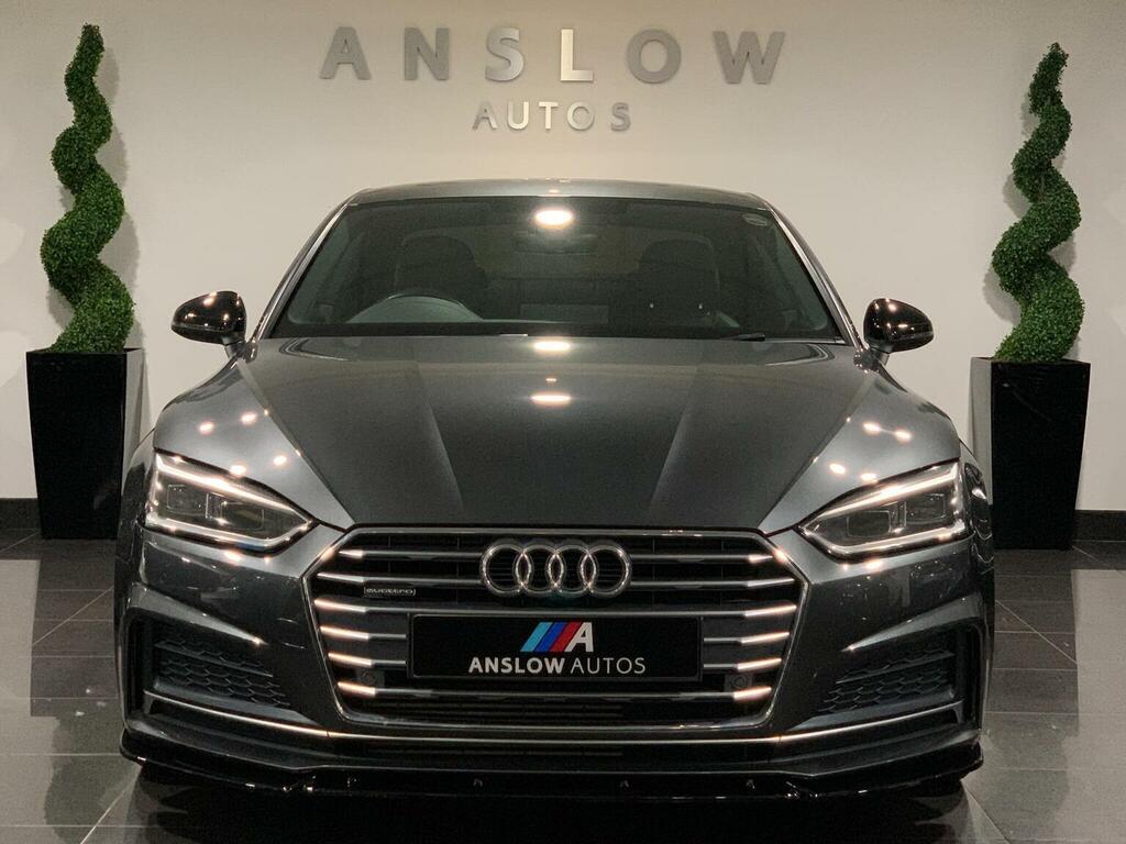 Audi A5 Coupe 2.0 Tfsi S Line S Tronic Quattro Euro 6 Ss OE67VGG Grey #3