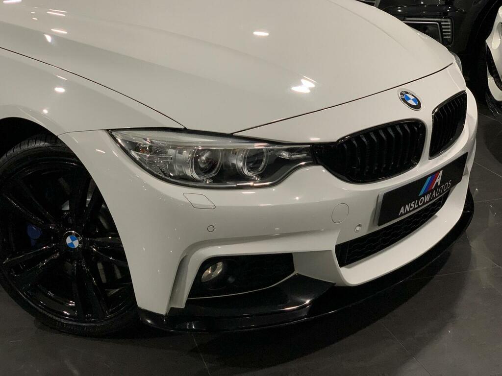 BMW 4 Series Gran Coupe Hatchback 3.0 435D M Sport Xdrive Euro 6 Ss White #4