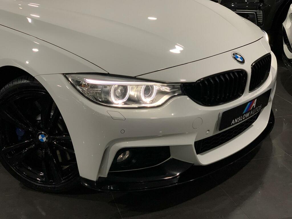 BMW 4 Series Gran Coupe Hatchback 3.0 435D M Sport Xdrive Euro 6 Ss White #5