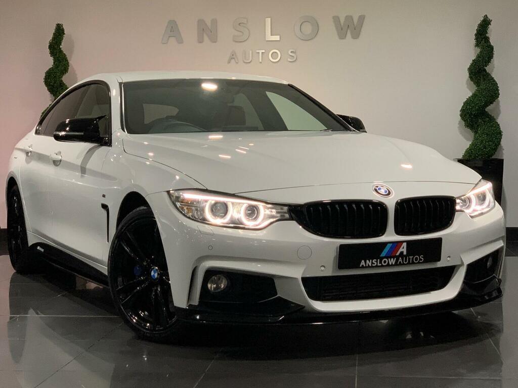 BMW 4 Series Gran Coupe Hatchback 3.0 435D M Sport Xdrive Euro 6 Ss White #6