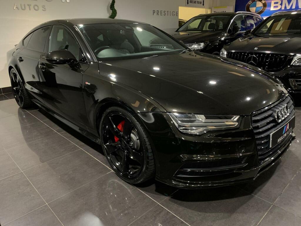 Audi A7 Hatchback 3.0 Tdi V6 Black Edition Sportback S Tro FA16XFC Black #3