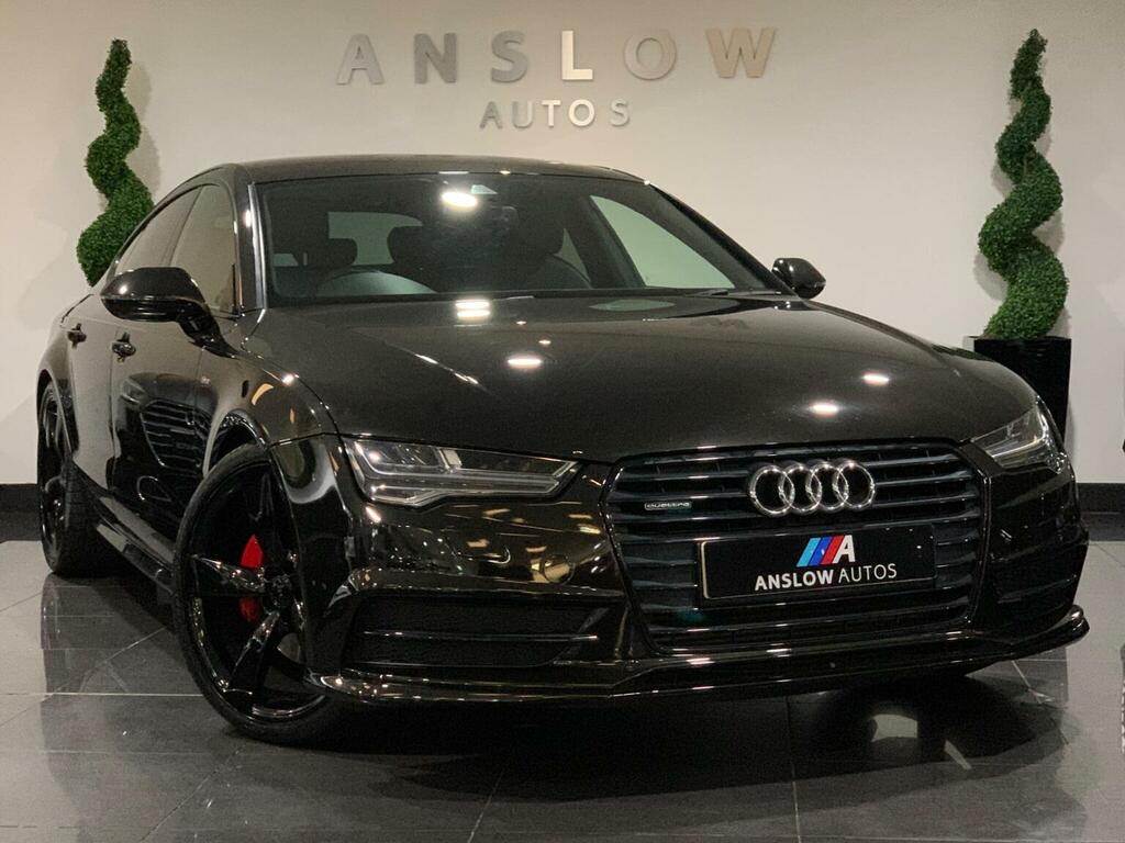 Audi A7 Hatchback 3.0 Tdi V6 Black Edition Sportback S Tro FA16XFC Black