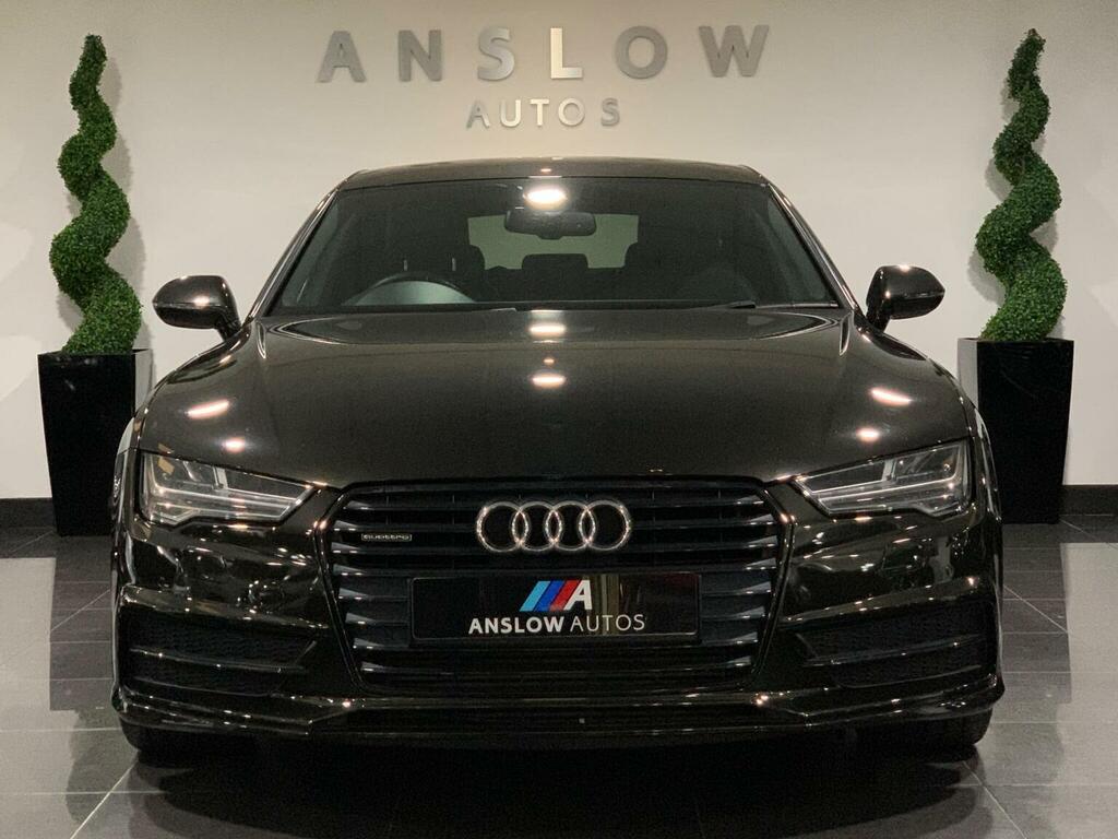 Audi A7 Hatchback 3.0 Tdi V6 Black Edition Sportback S Tro FA16XFC Black #2