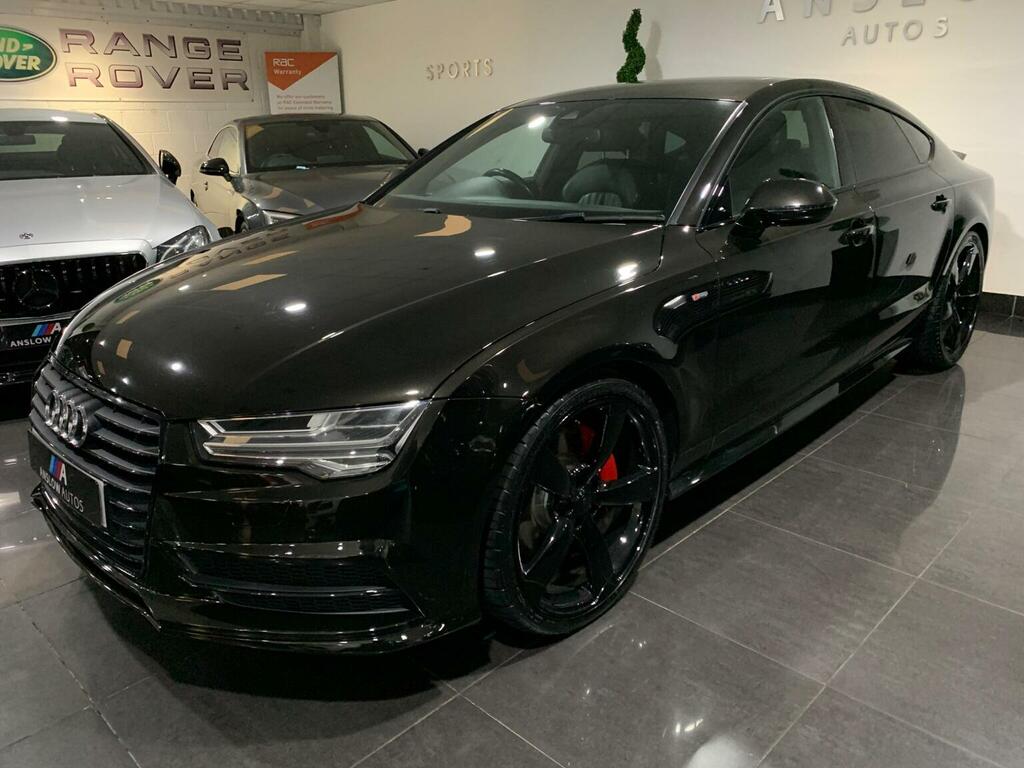 Audi A7 Hatchback 3.0 Tdi V6 Black Edition Sportback S Tro FA16XFC Black #4