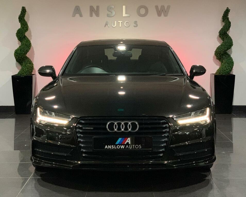 Audi A7 Hatchback 3.0 Tdi V6 Black Edition Sportback S Tro FA16XFC Black #5