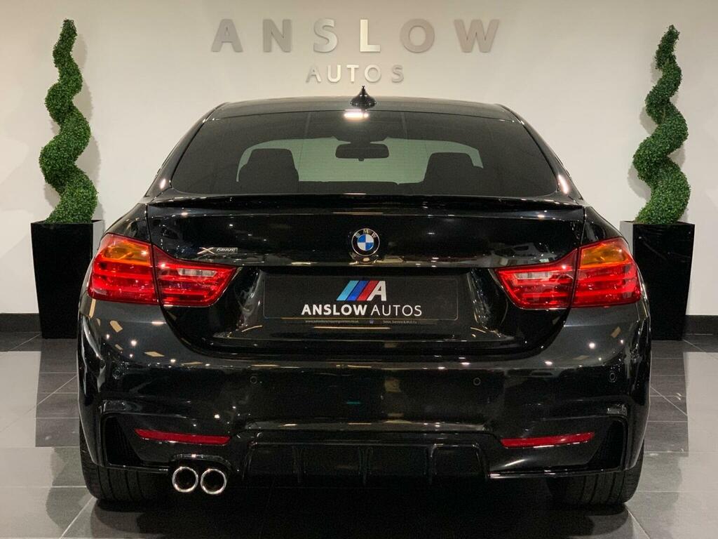 BMW 4 Series Gran Coupe Hatchback 3.0 435D M Sport Xdrive Euro 6 Ss BT66HZM Black #4