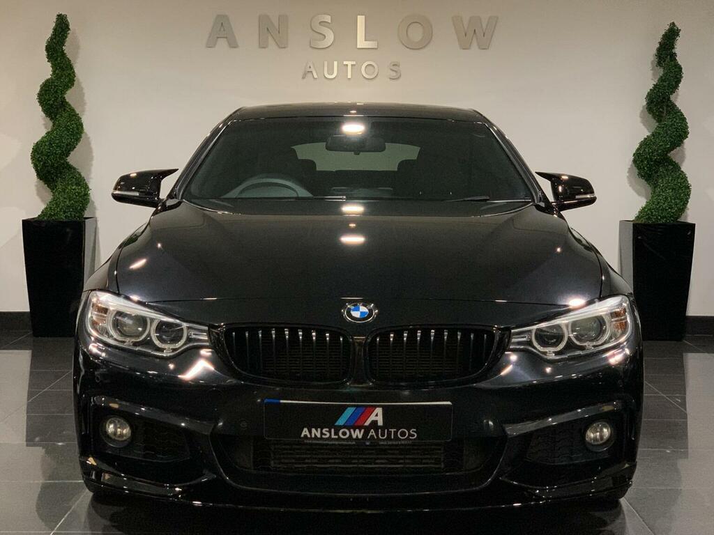 BMW 4 Series Gran Coupe Hatchback 3.0 435D M Sport Xdrive Euro 6 Ss BT66HZM Black #3