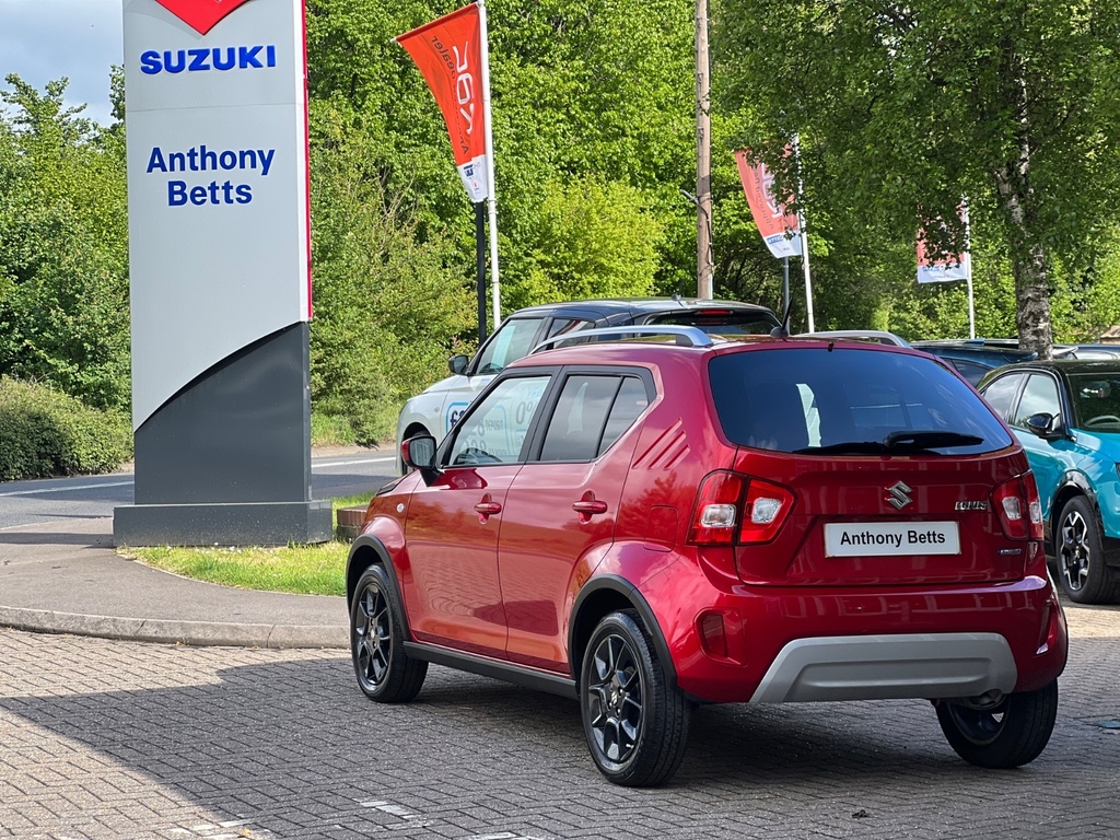 Suzuki Ignis 1.2 Dualjet 12V Hybrid Sz-t PX73VYN Red #6