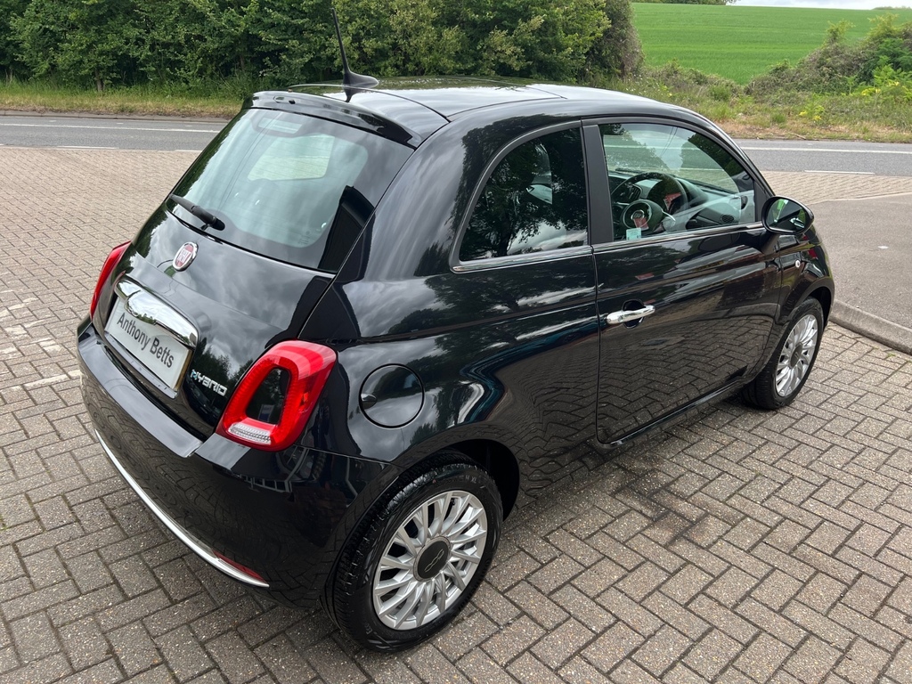 Fiat 500 1.0 Mild Hybrid ML24WKM Black #3