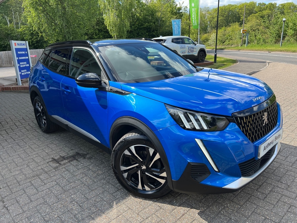 Peugeot 2008 1.2 Puretech 130 Gt Eat8 FV23NOU Blue #2