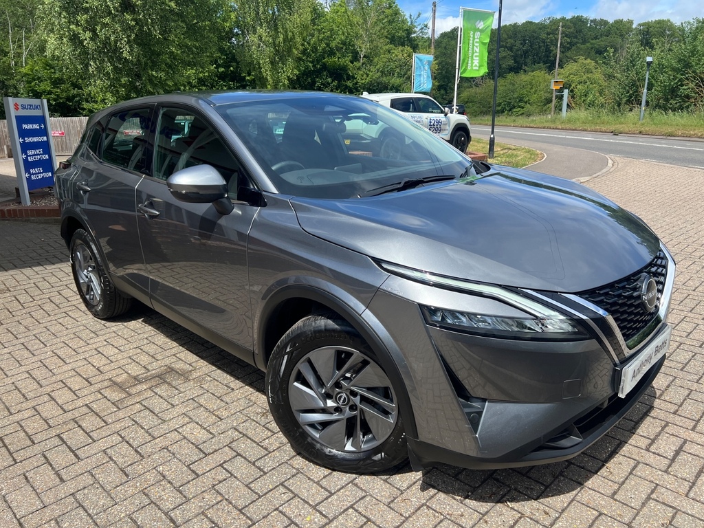 Nissan Qashqai 1.3 Dig-t Mh Acenta Premium DT73HWD Grey #2