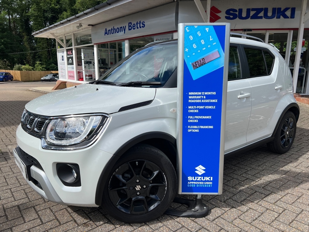 Suzuki Ignis 1.2 Dualjet 12V Hybrid Sz-t Cvt White