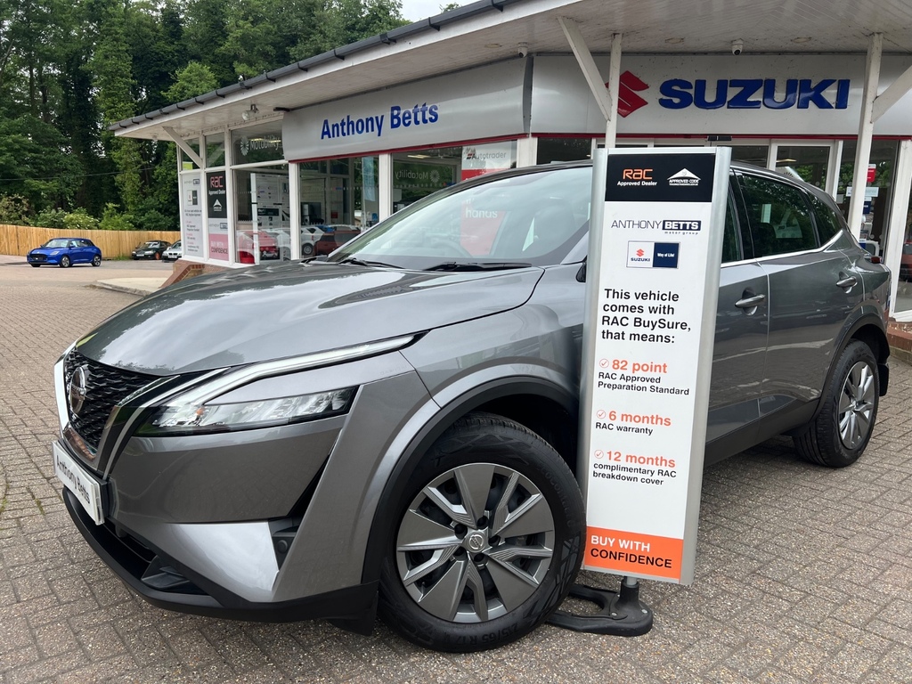 Nissan Qashqai 1.3 Dig-t Mh Visia Grey