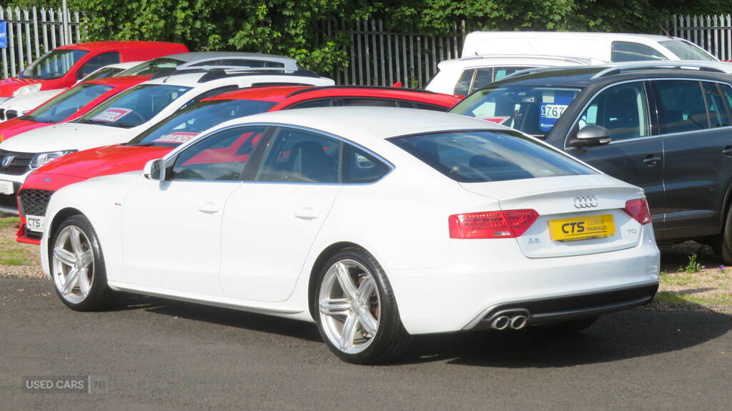 Audi A5 2.0 Tdi 177 S Line SK12NHC White #6