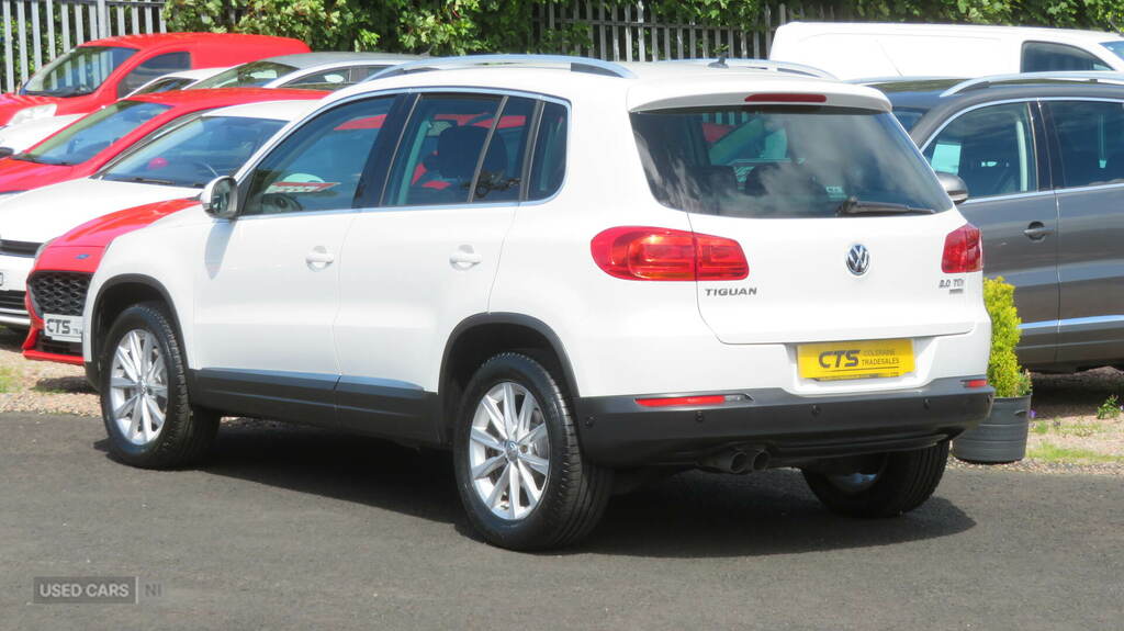 Volkswagen Tiguan 2.0 Tdi Bluemotion Tech Se White #6