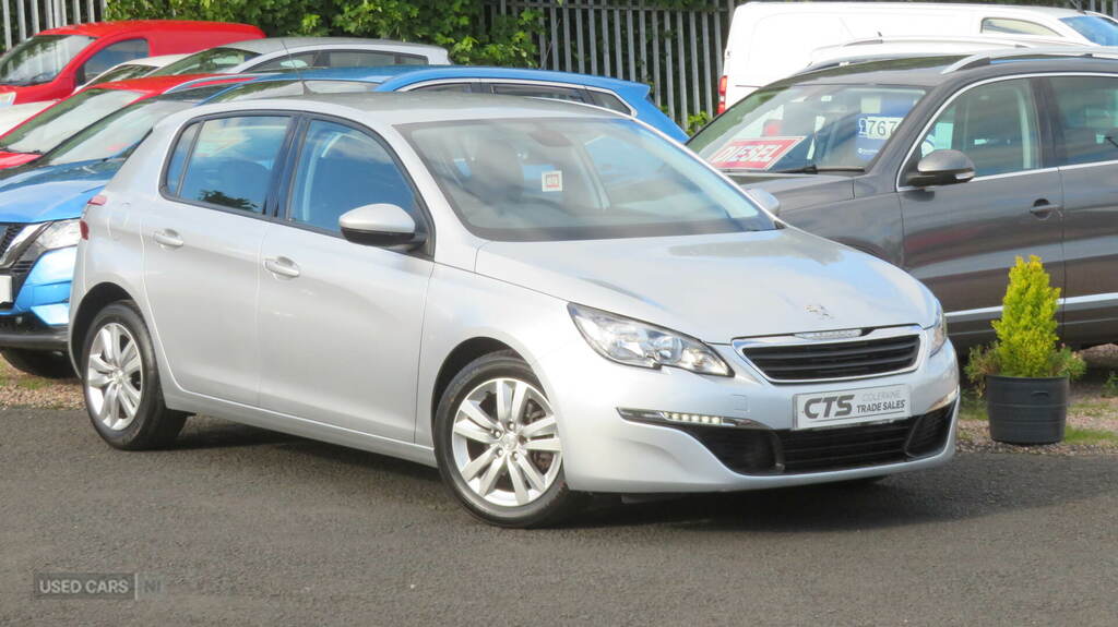 Peugeot 308 1.6 Bluehdi 120 Active NX16TZP Silver #2