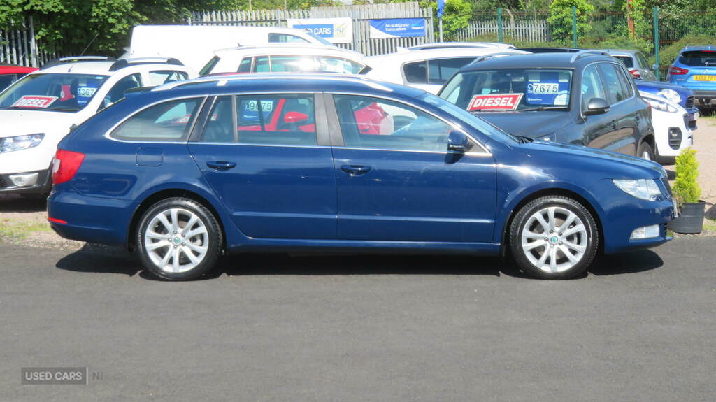 Skoda Superb 2.0 Tdi Cr 170 Se Blue #2