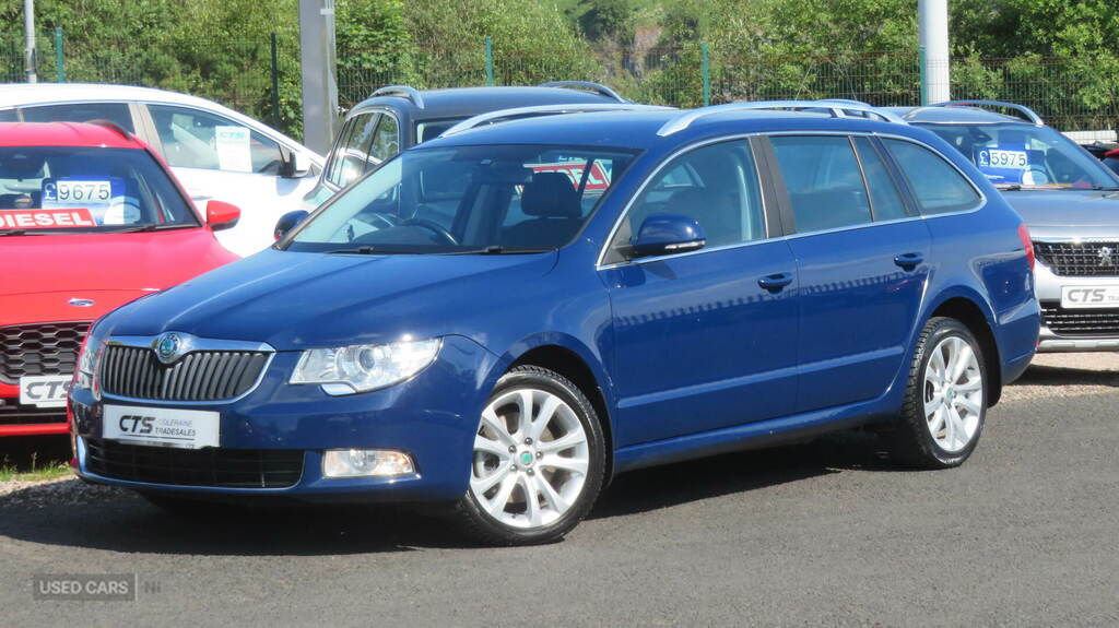 Skoda Superb 2.0 Tdi Cr 170 Se Blue #4