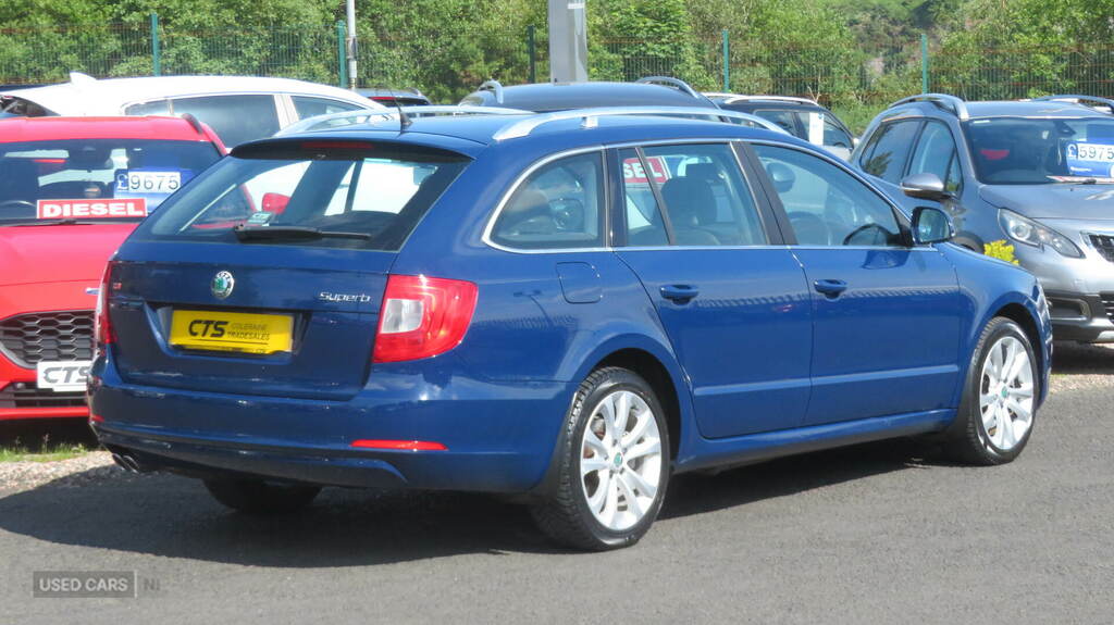 Skoda Superb 2.0 Tdi Cr 170 Se Blue #3