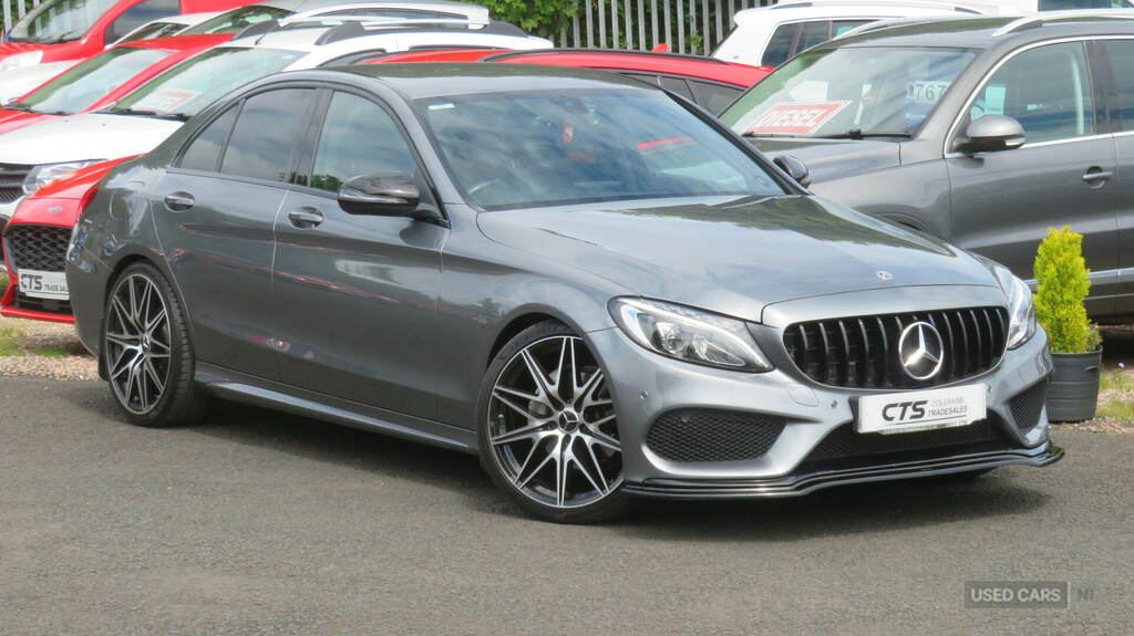 Mercedes-Benz C Class C220d Amg Line 9G-tronic Grey #4