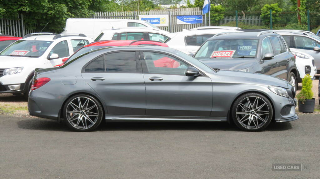 Mercedes-Benz C Class C220d Amg Line 9G-tronic Grey #6