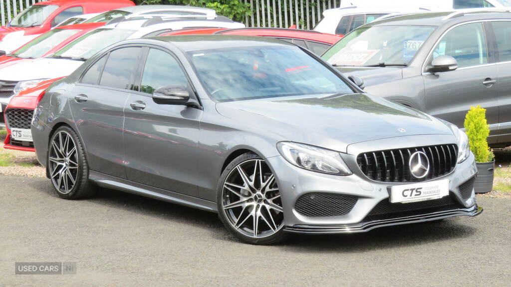 Mercedes-Benz C Class C220d Amg Line 9G-tronic Grey