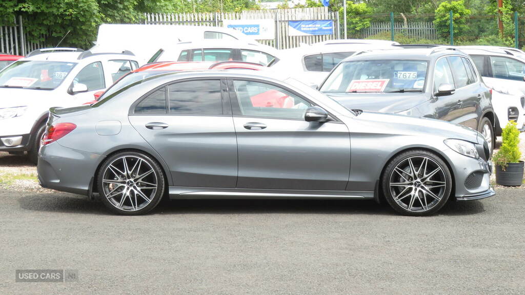 Mercedes-Benz C Class C220d Amg Line 9G-tronic Grey #5