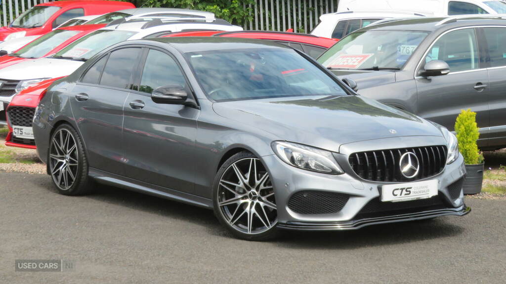 Mercedes-Benz C Class C220d Amg Line 9G-tronic Grey #3