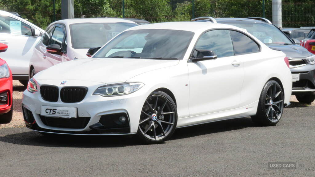 BMW 2 Series 220D 190 M Sport White #4